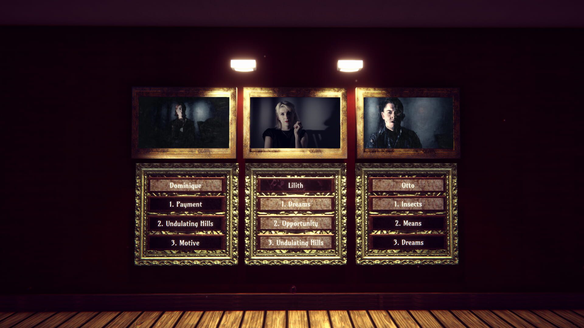 Screenshot for Murderous Muses