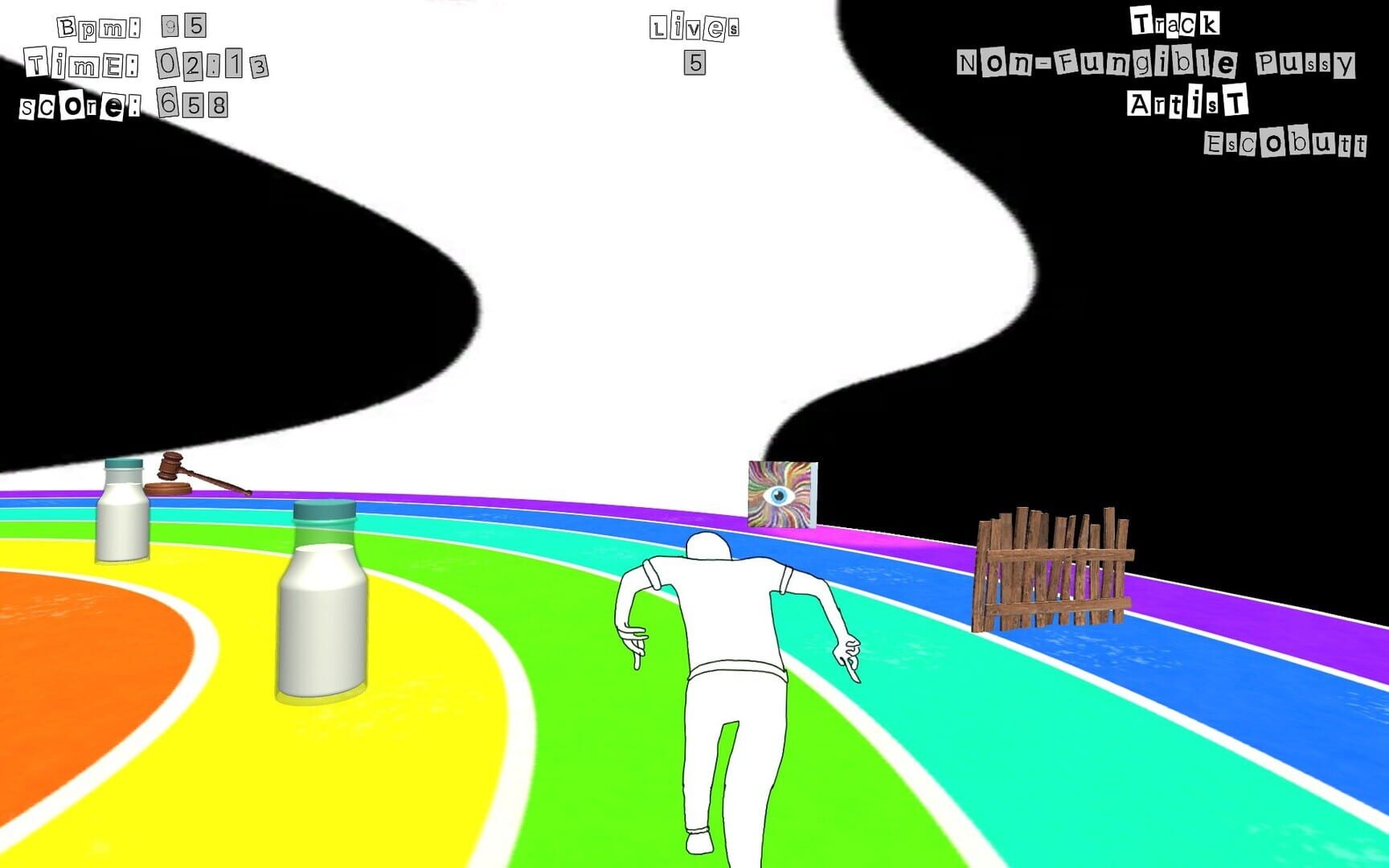 Screenshot for The Infinite Trial of a Hopeless Man Running