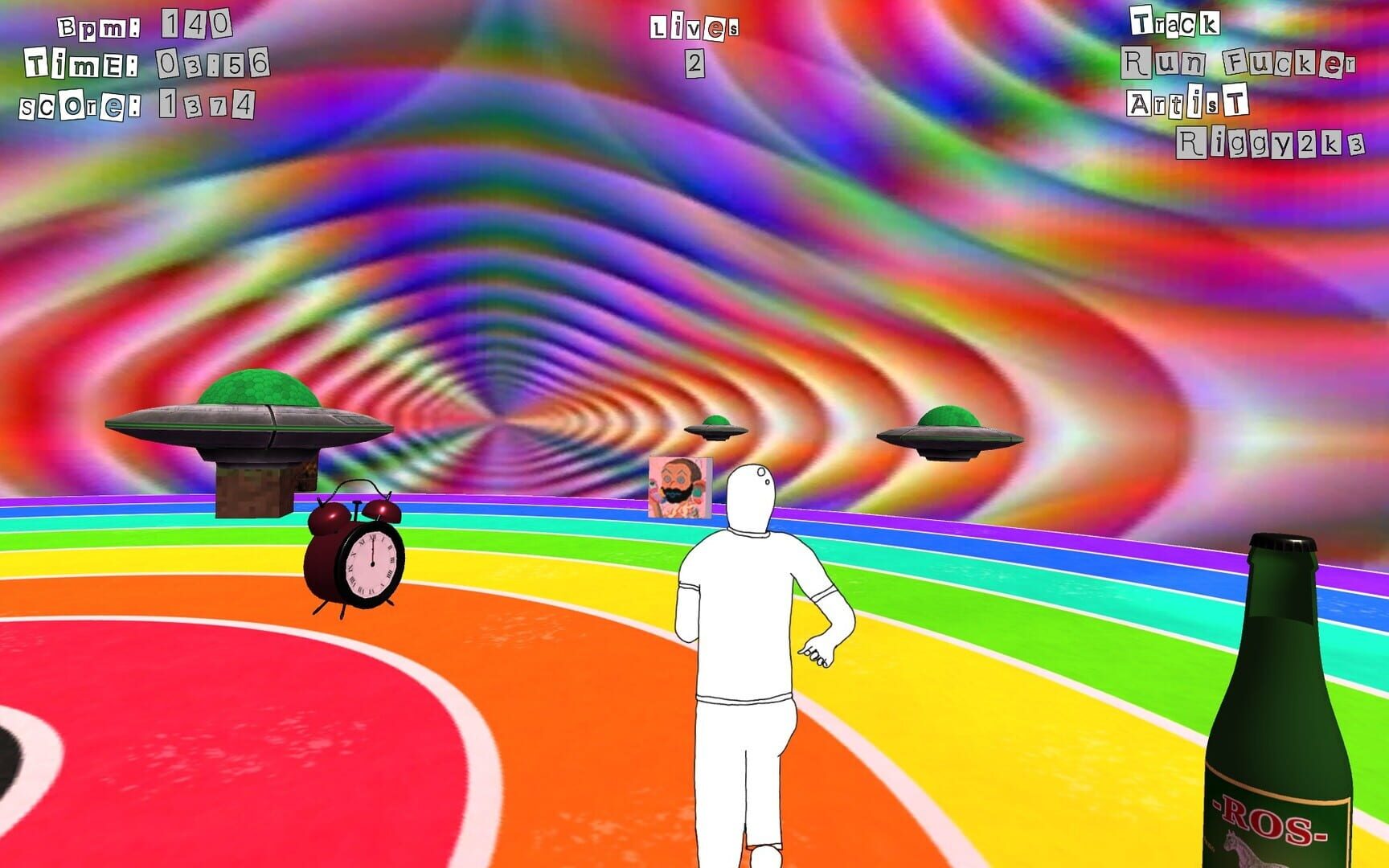 Screenshot for The Infinite Trial of a Hopeless Man Running