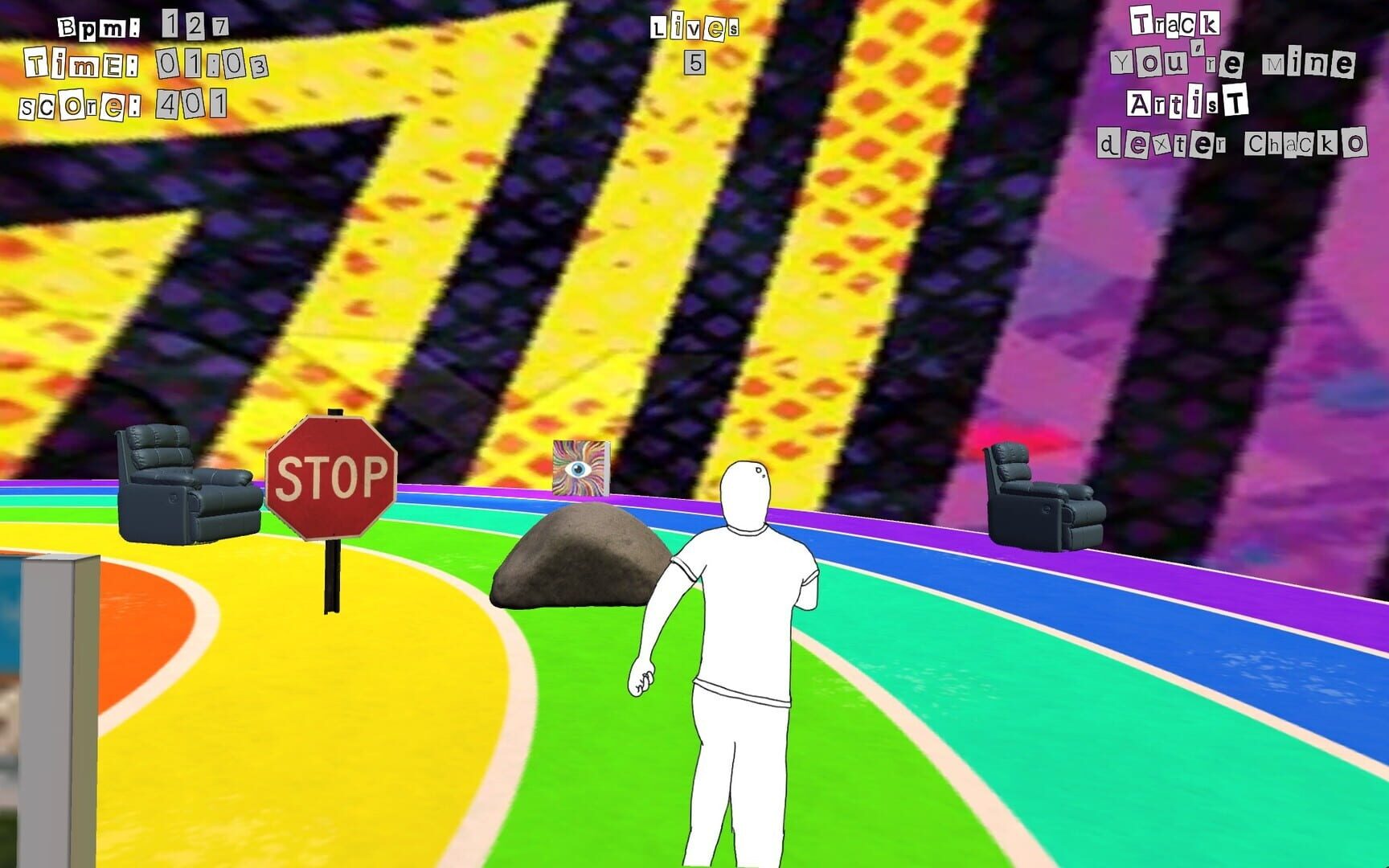 Screenshot for The Infinite Trial of a Hopeless Man Running