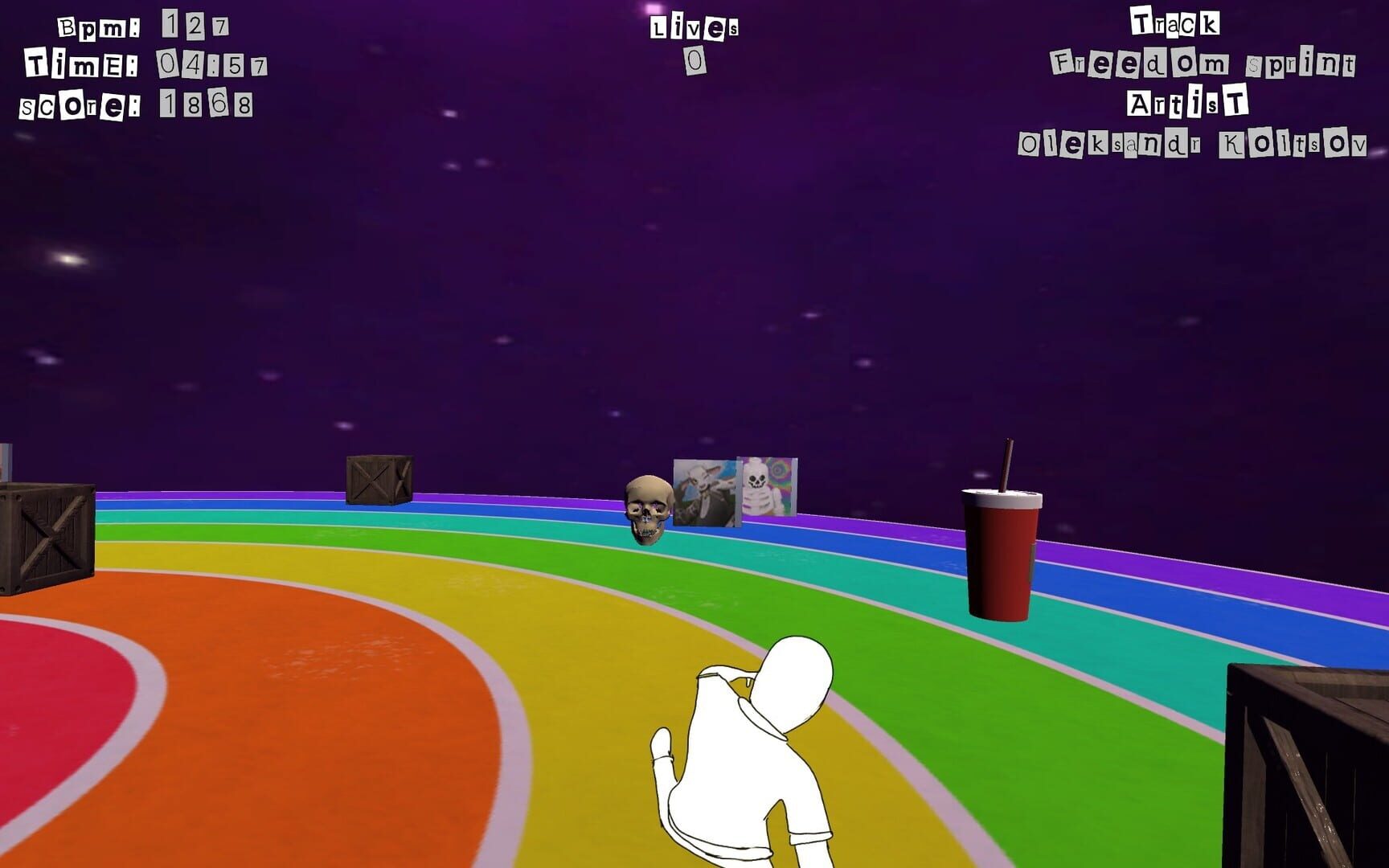 Screenshot for The Infinite Trial of a Hopeless Man Running