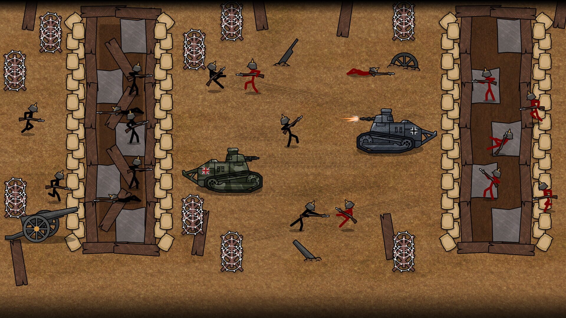 Screenshot for Stickman Trenches