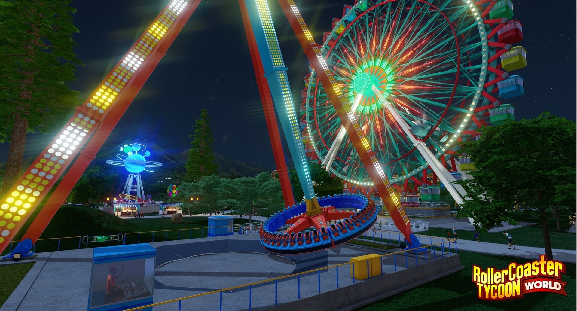 Screenshot for RollerCoaster Tycoon World
