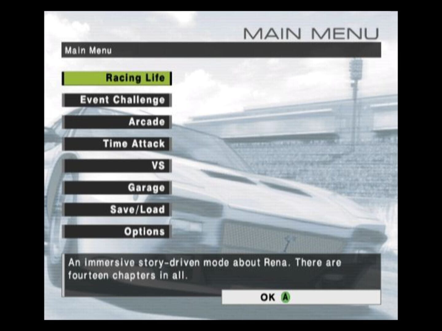 Screenshot for R: Racing Evolution