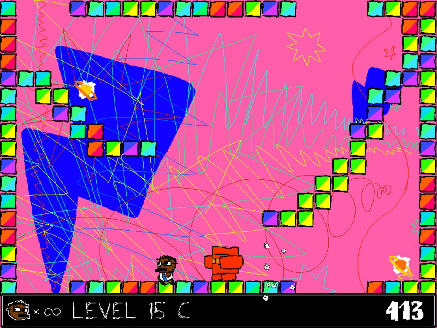 Screenshot for Deepak Fights Robots