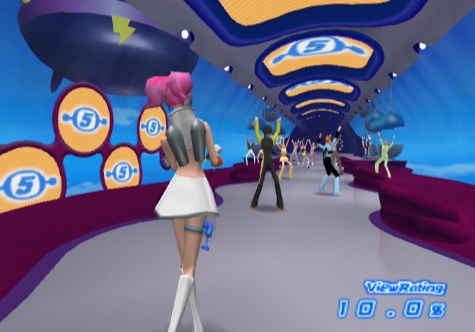 Screenshot for Space Channel 5