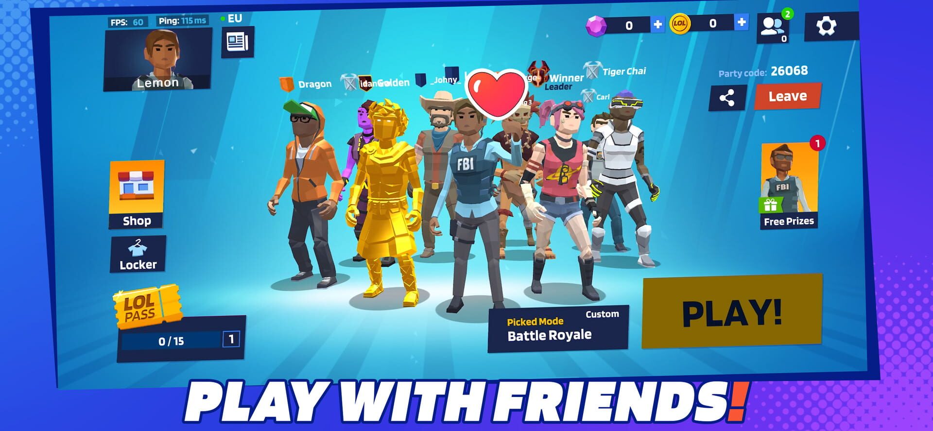 Screenshot for 1v1.LOL