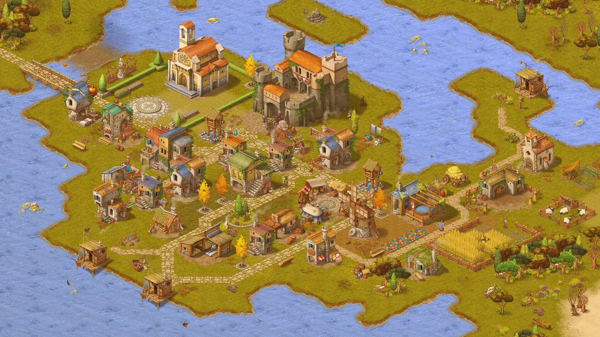 Screenshot for Townsmen: A Kingdom Rebuilt