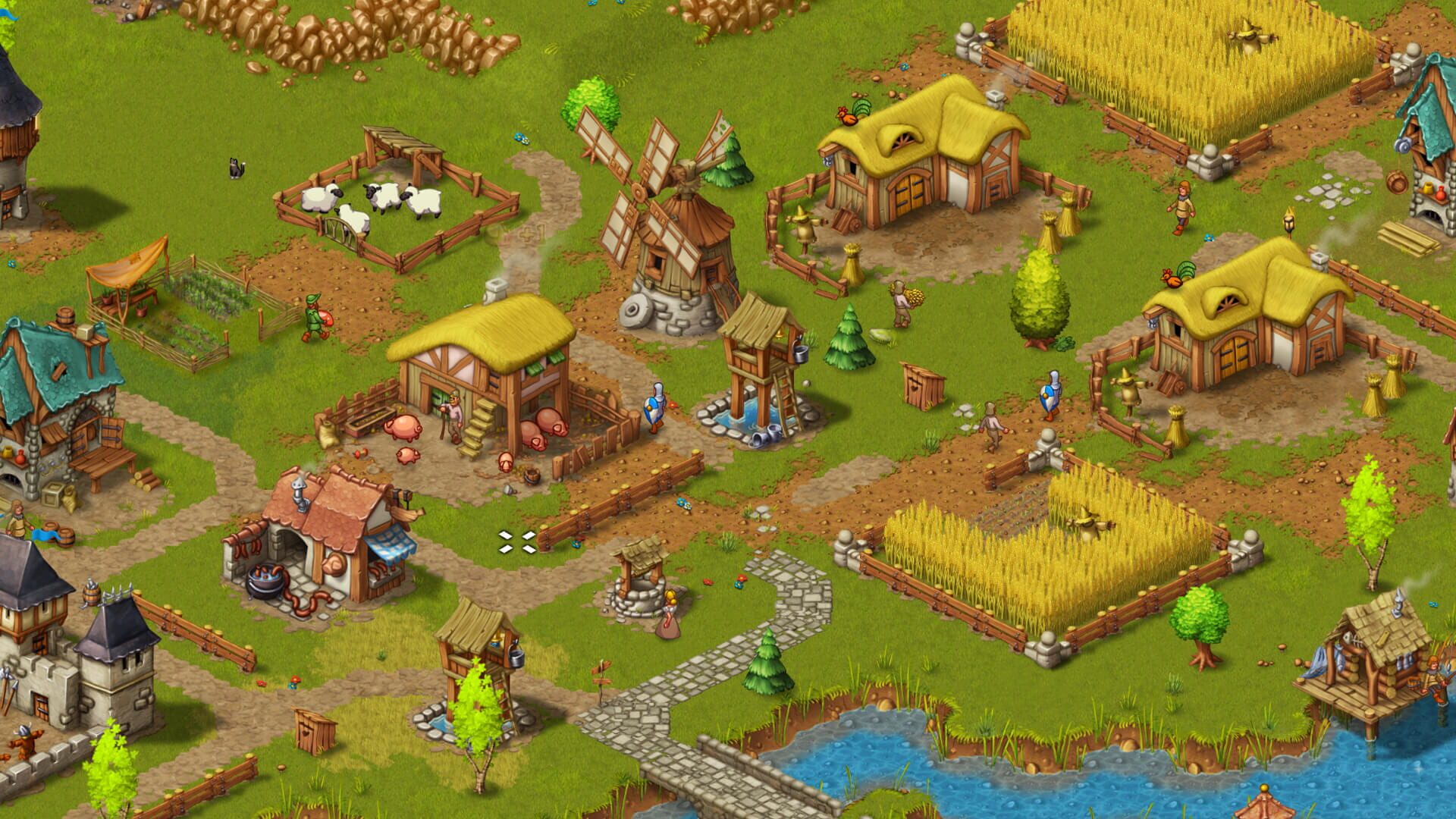 Screenshot for Townsmen: A Kingdom Rebuilt