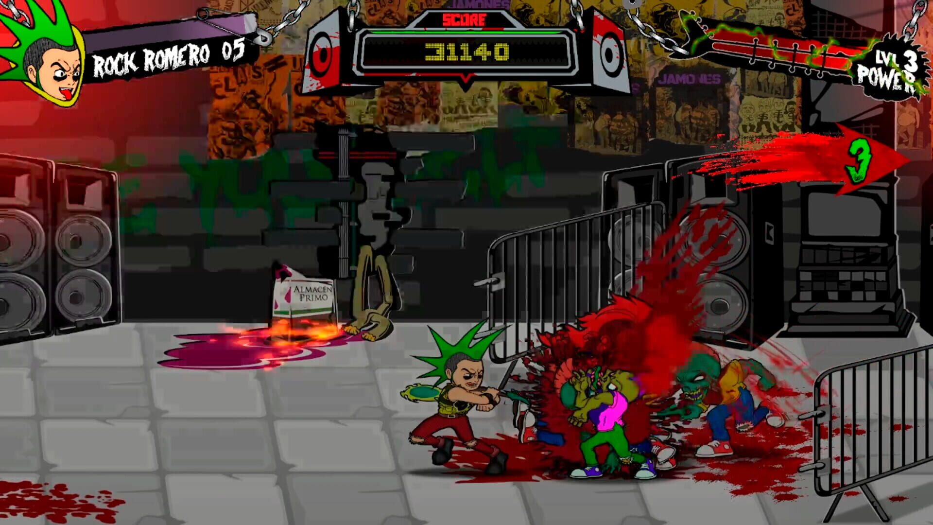 Screenshot for Zombi Rockstar