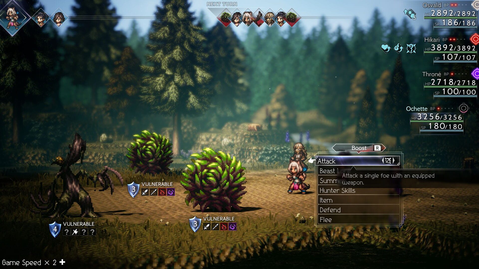 Screenshot for Octopath Traveler II