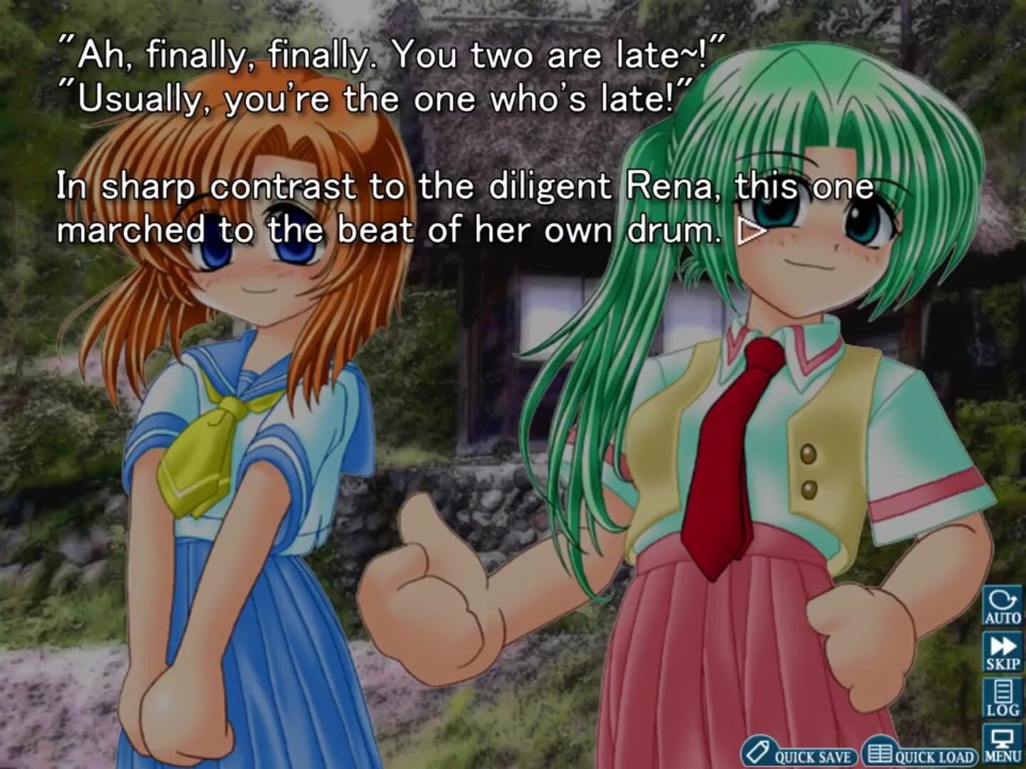 Screenshot for Higurashi When They Cry Hou: Ch.1 Onikakushi