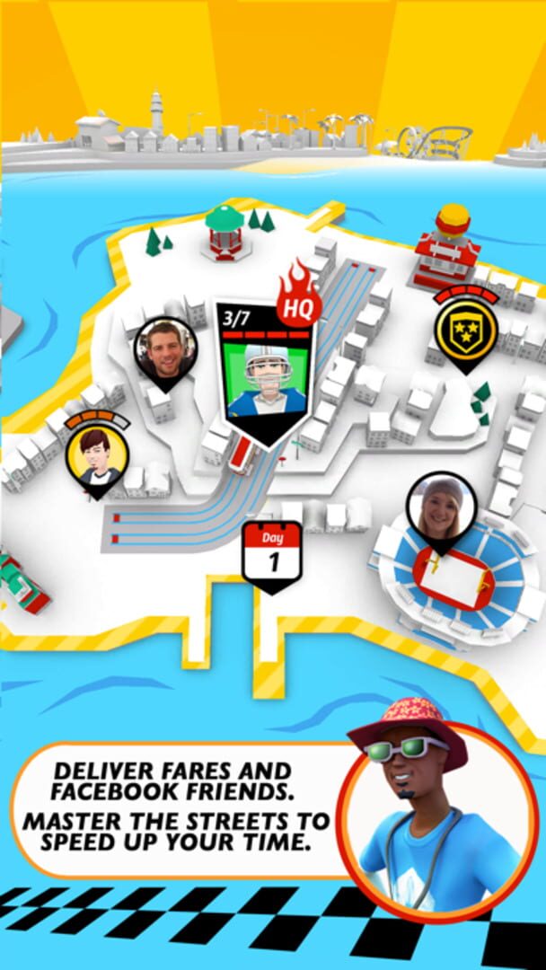 Screenshot for Crazy Taxi: City Rush