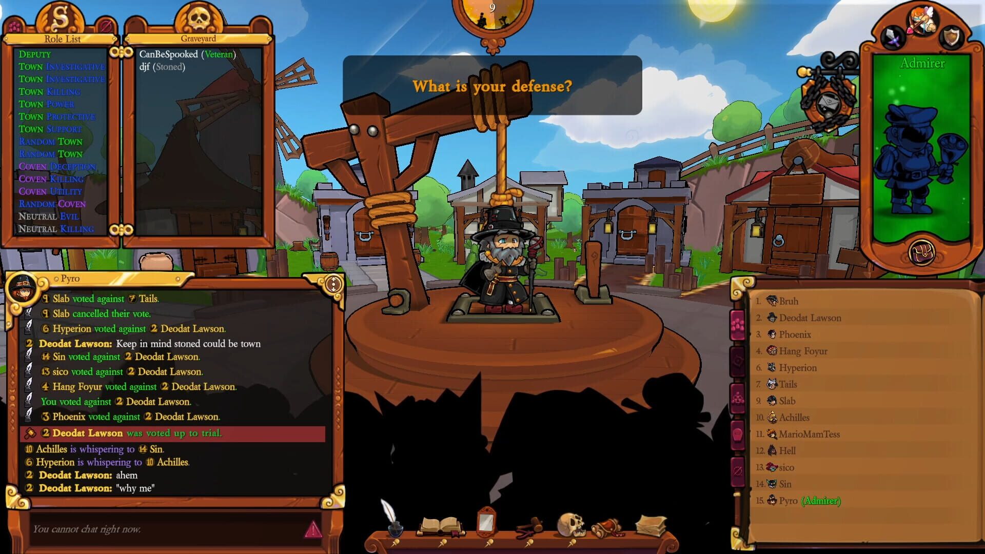 Screenshot for Town of Salem 2