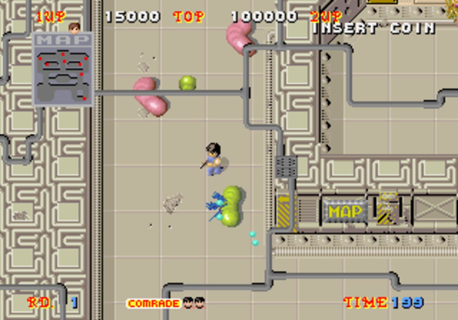 Screenshot for Alien Syndrome