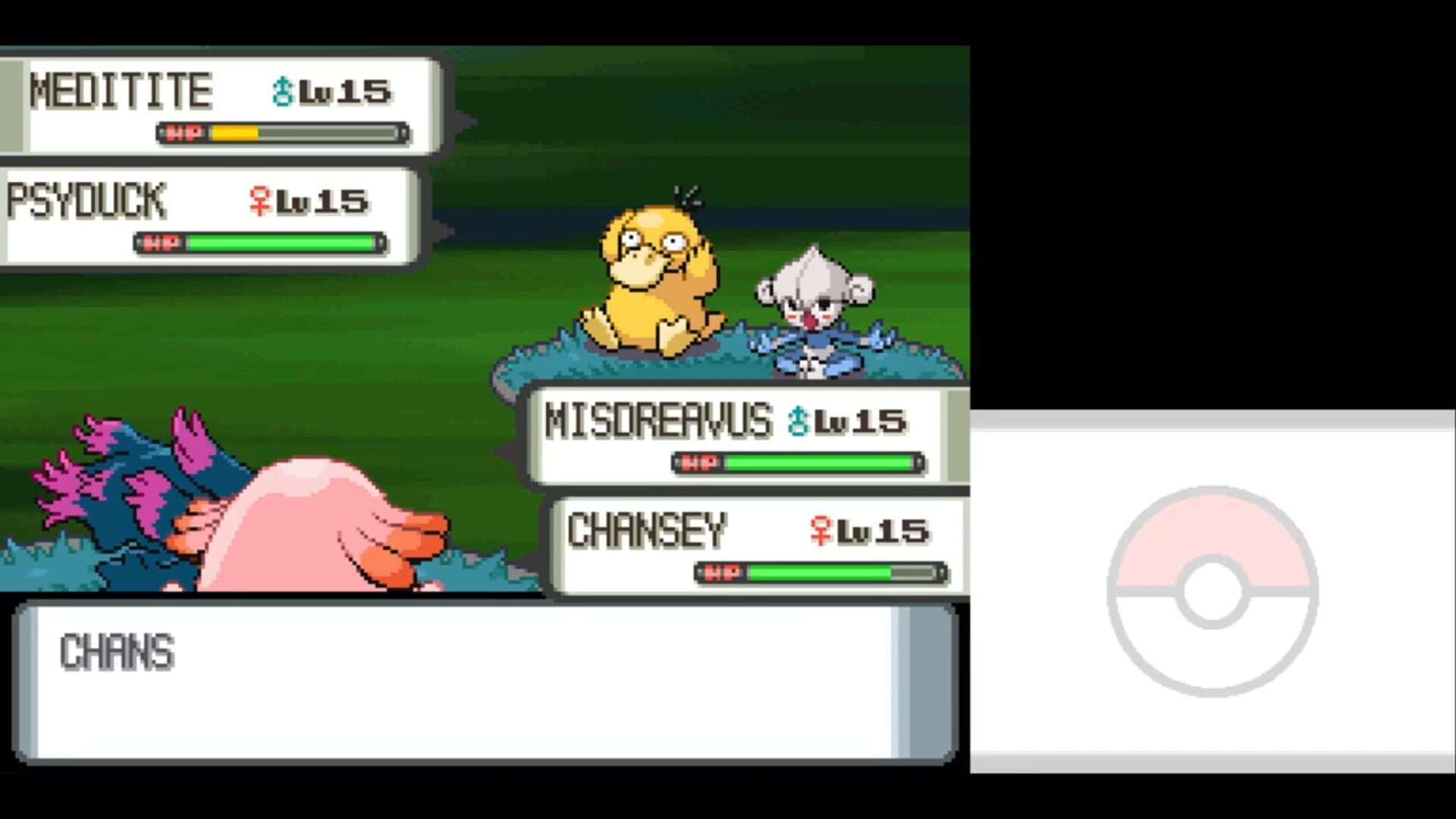 Screenshot for Pokémon Pearl Version