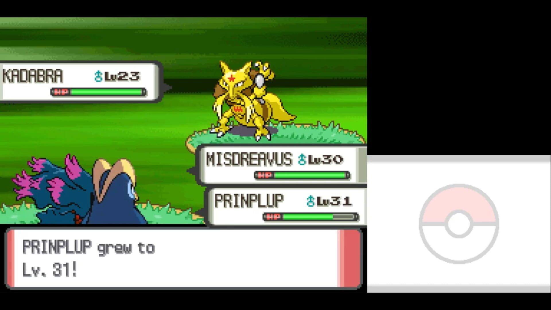 Screenshot for Pokémon Pearl Version