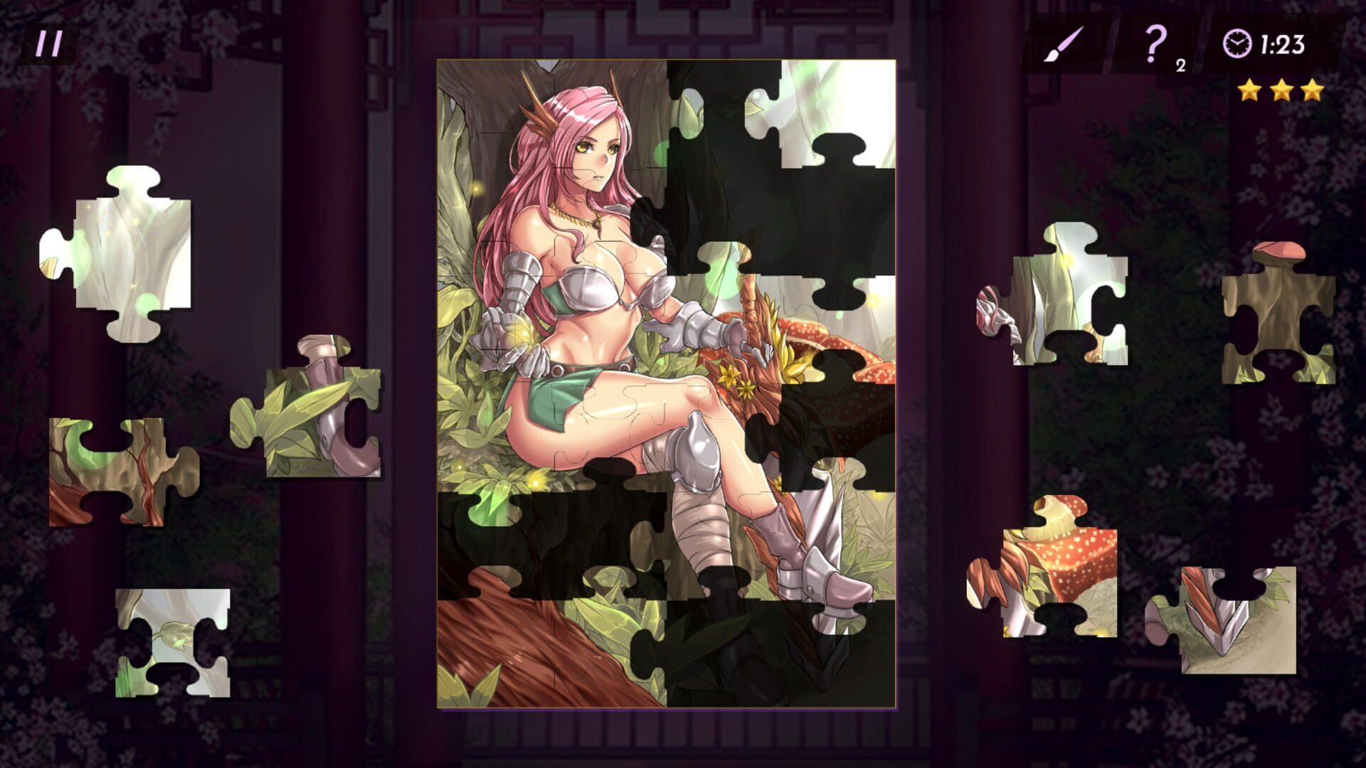 Screenshot for Hentai Jigsaw Puzzle