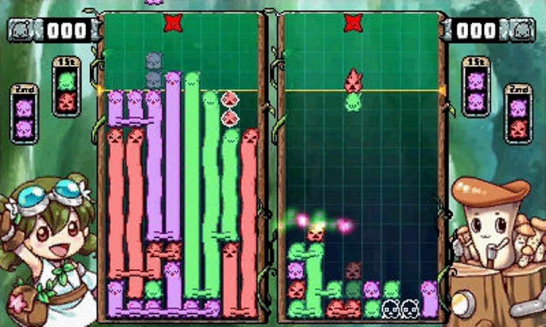 Screenshot for Nyoki Nyoki: Tabidachi-hen