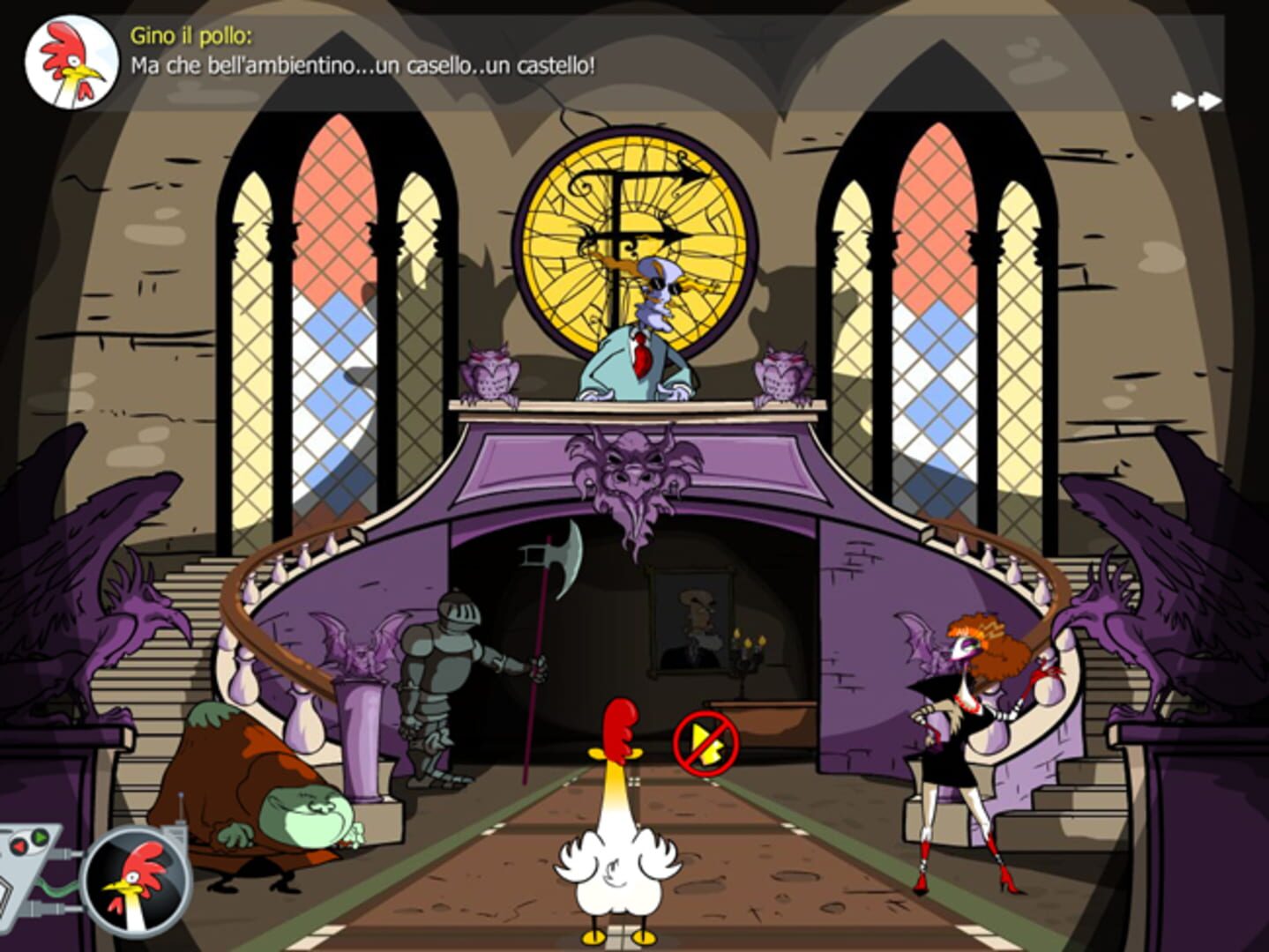 Screenshot for Gino il Pollo - Perso Nella Rete
