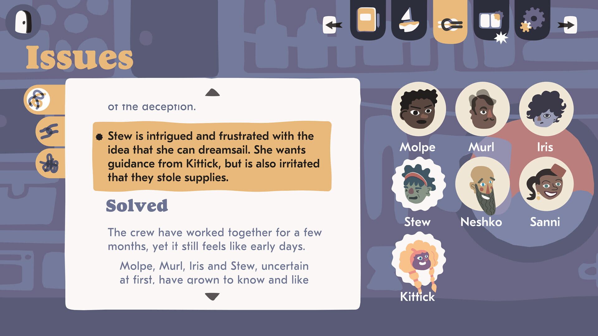 Screenshot for Saltsea Chronicles
