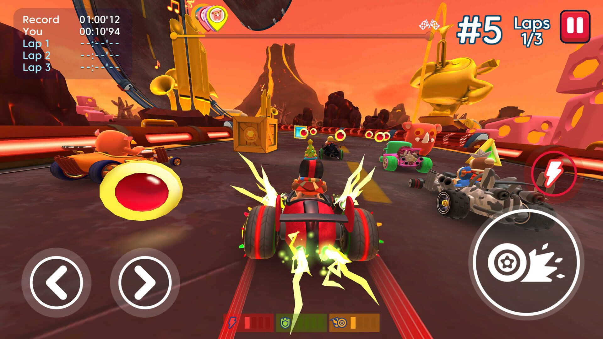 Screenshot for Starlit On Wheels: Super Kart