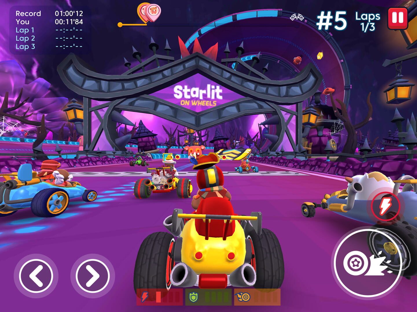 Screenshot for Starlit On Wheels: Super Kart