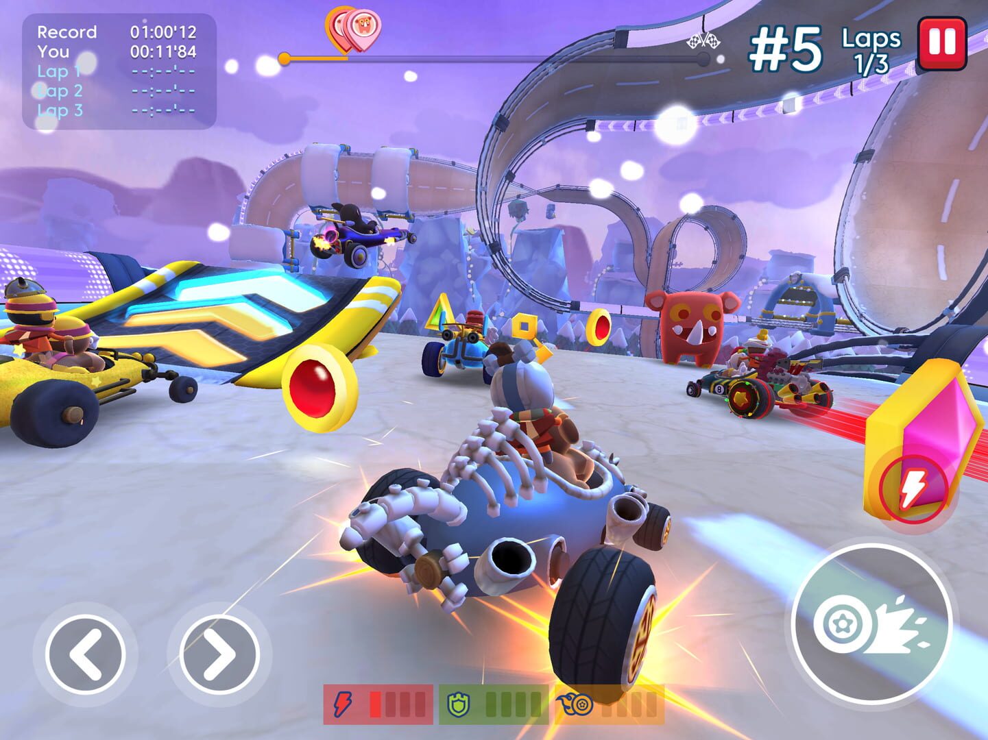 Screenshot for Starlit On Wheels: Super Kart