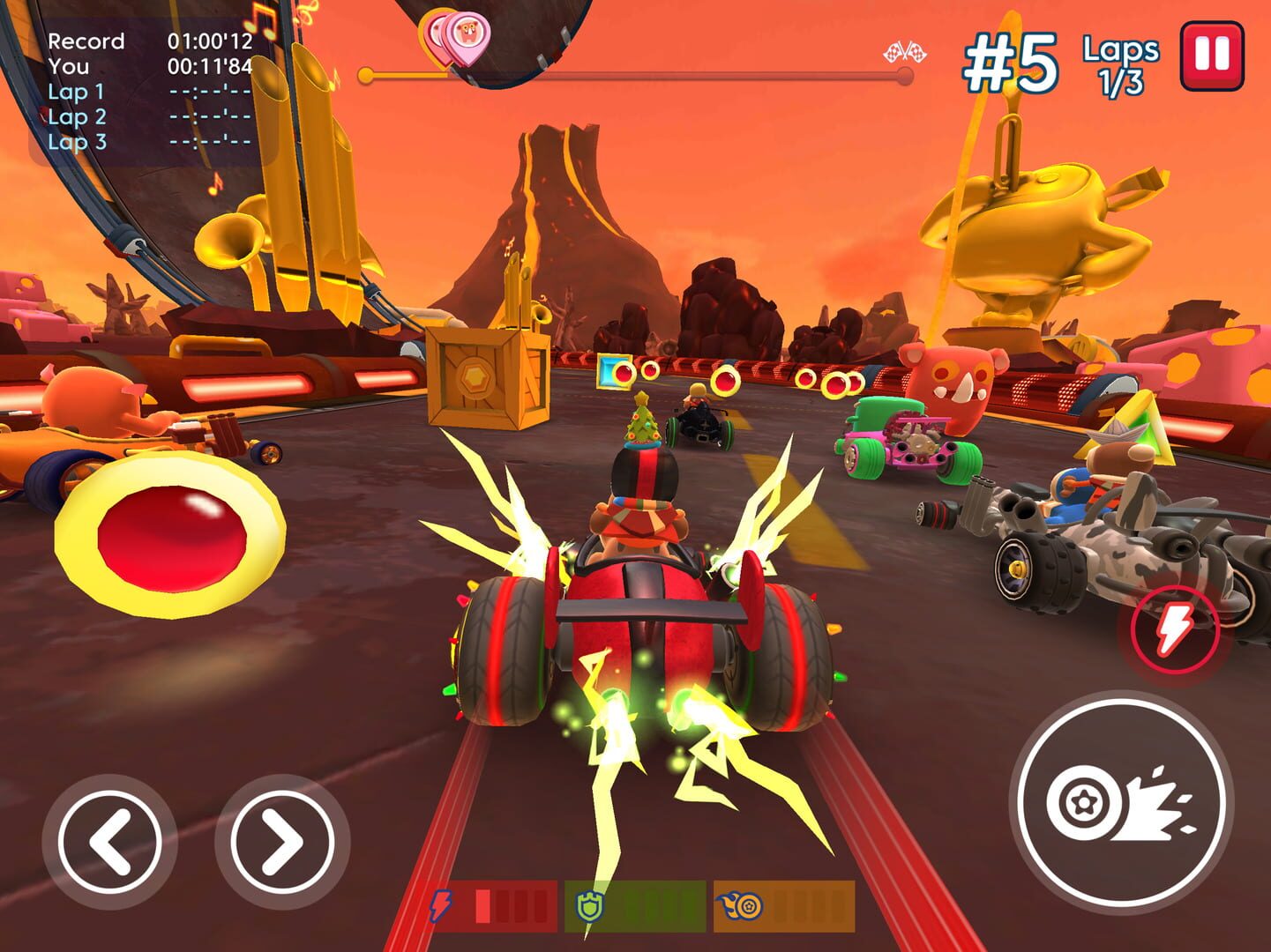Screenshot for Starlit On Wheels: Super Kart