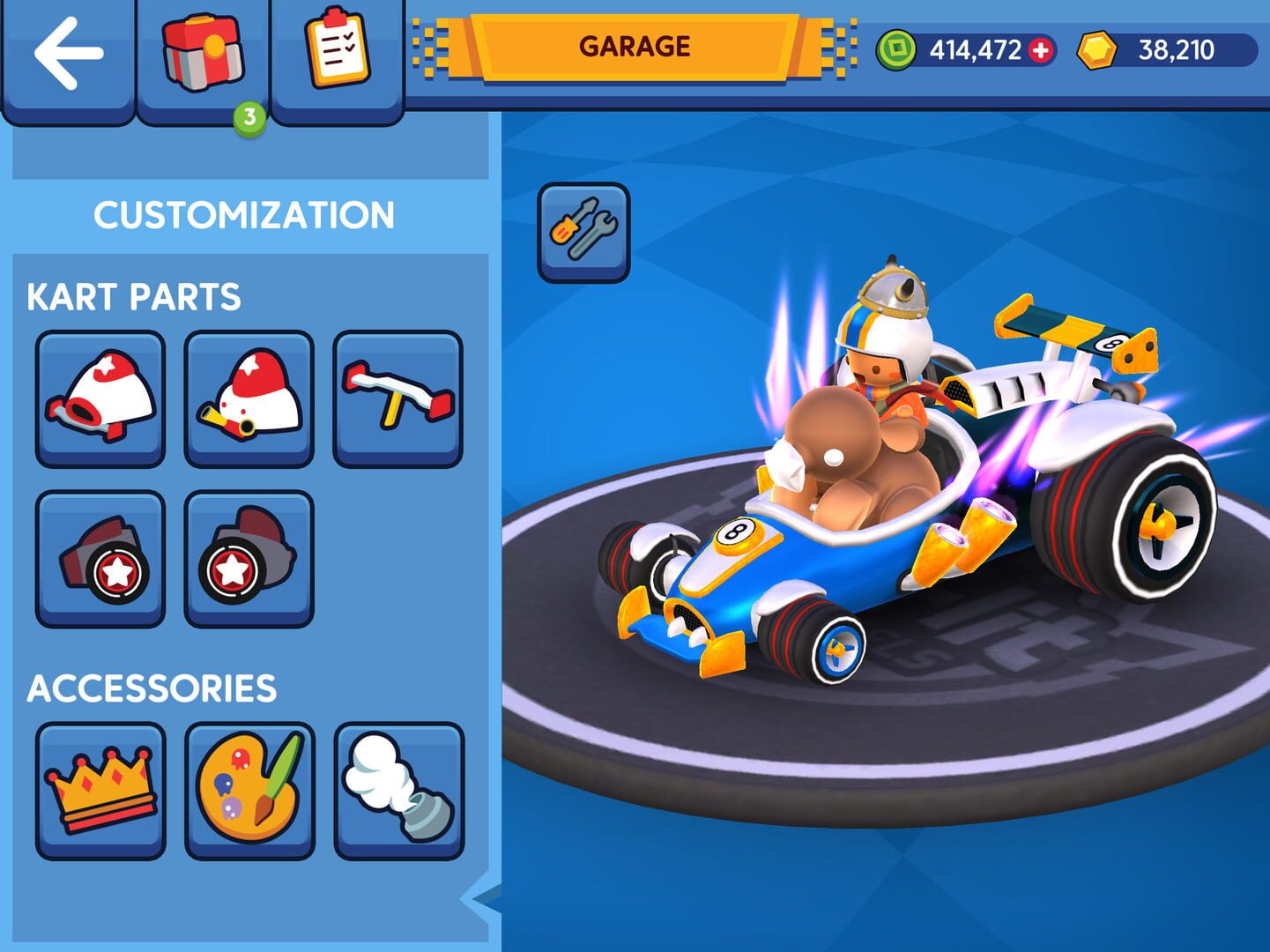 Screenshot for Starlit On Wheels: Super Kart