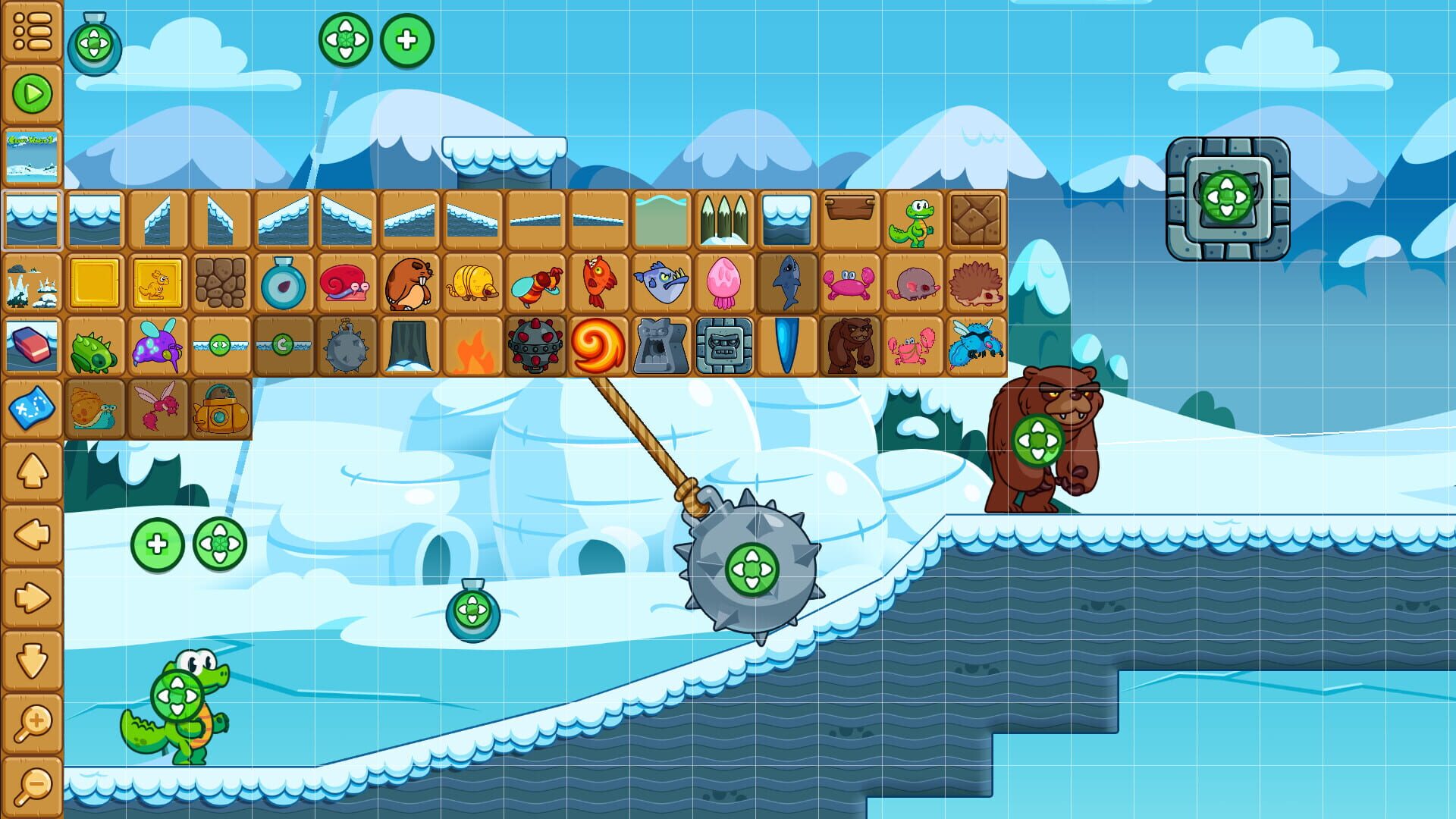 Screenshot for Crocs World Construction Kit 2