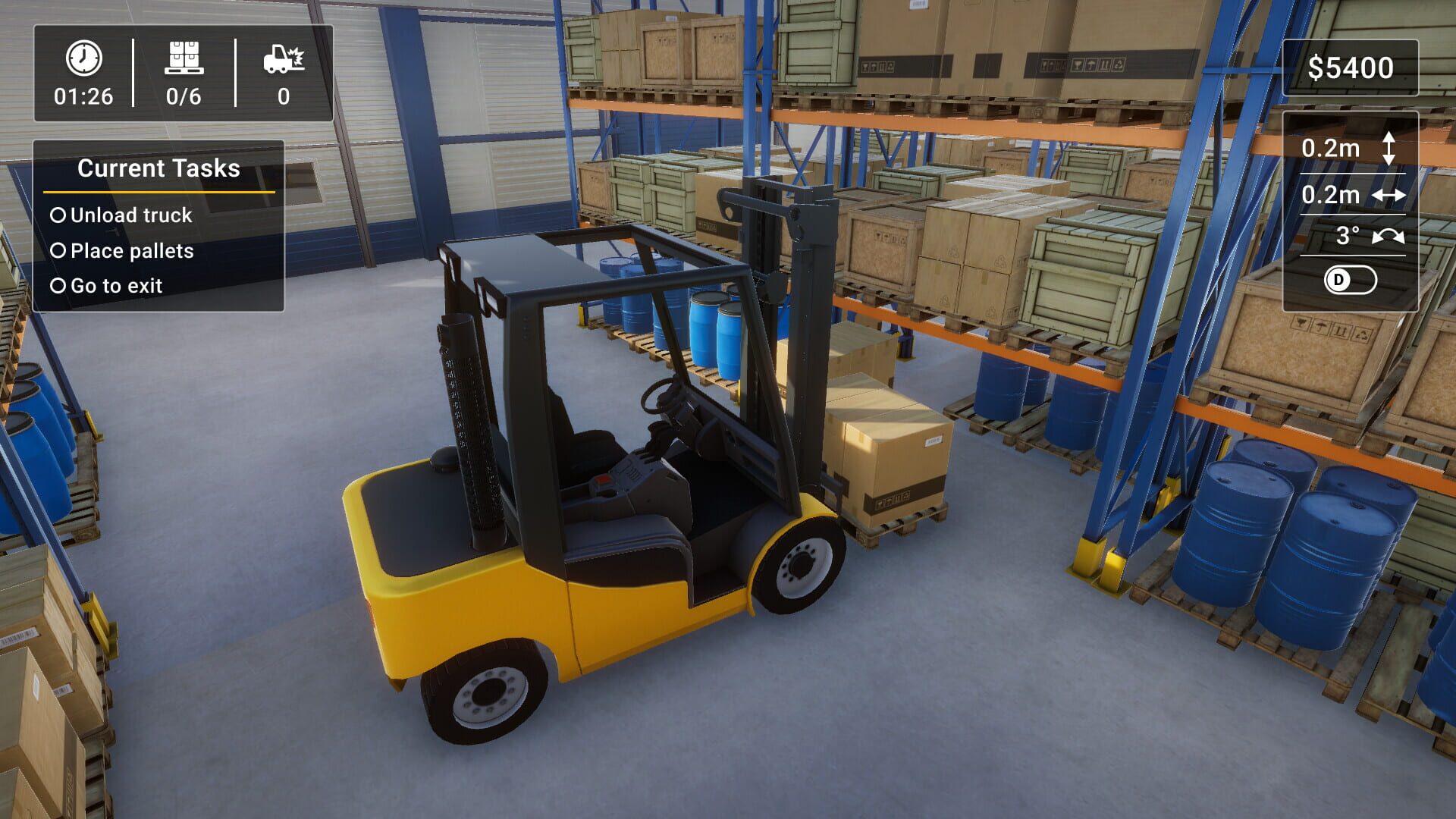 Screenshot for Forklift Simulator 2023