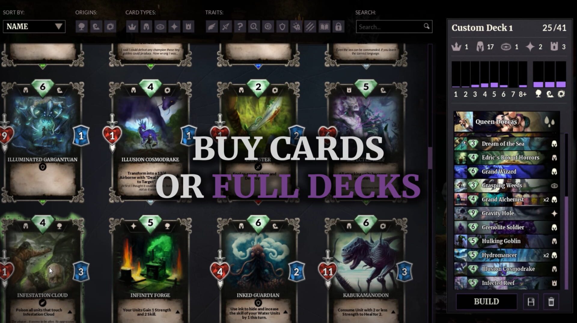 Screenshot for Dark Table CCG