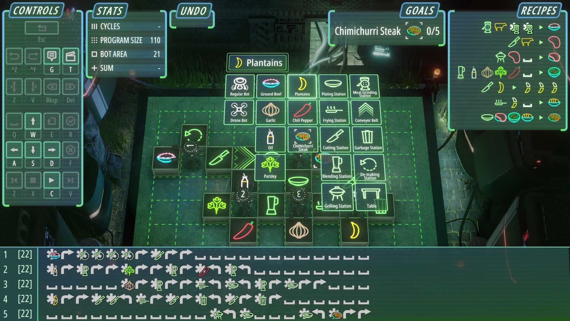 Screenshot for Neon Noodles: Cyberpunk Kitchen Automation