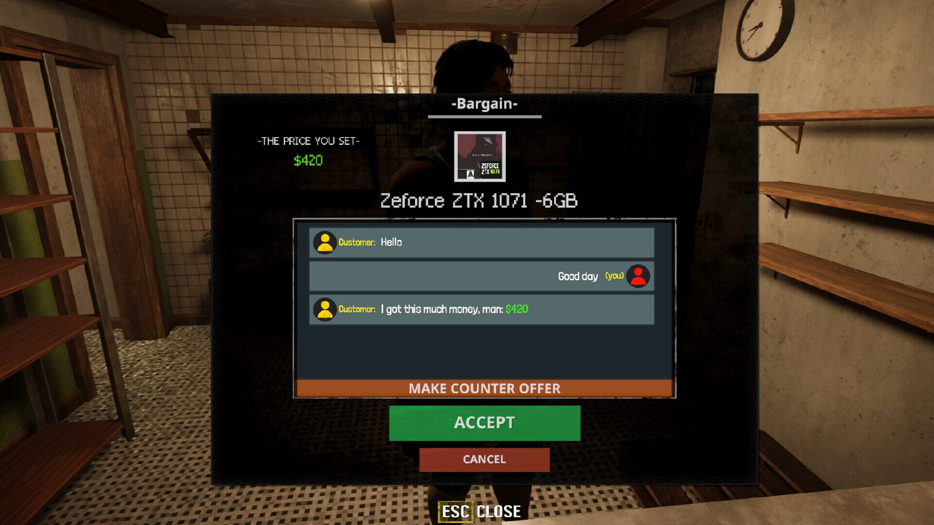 Screenshot for Computer Repair Shop