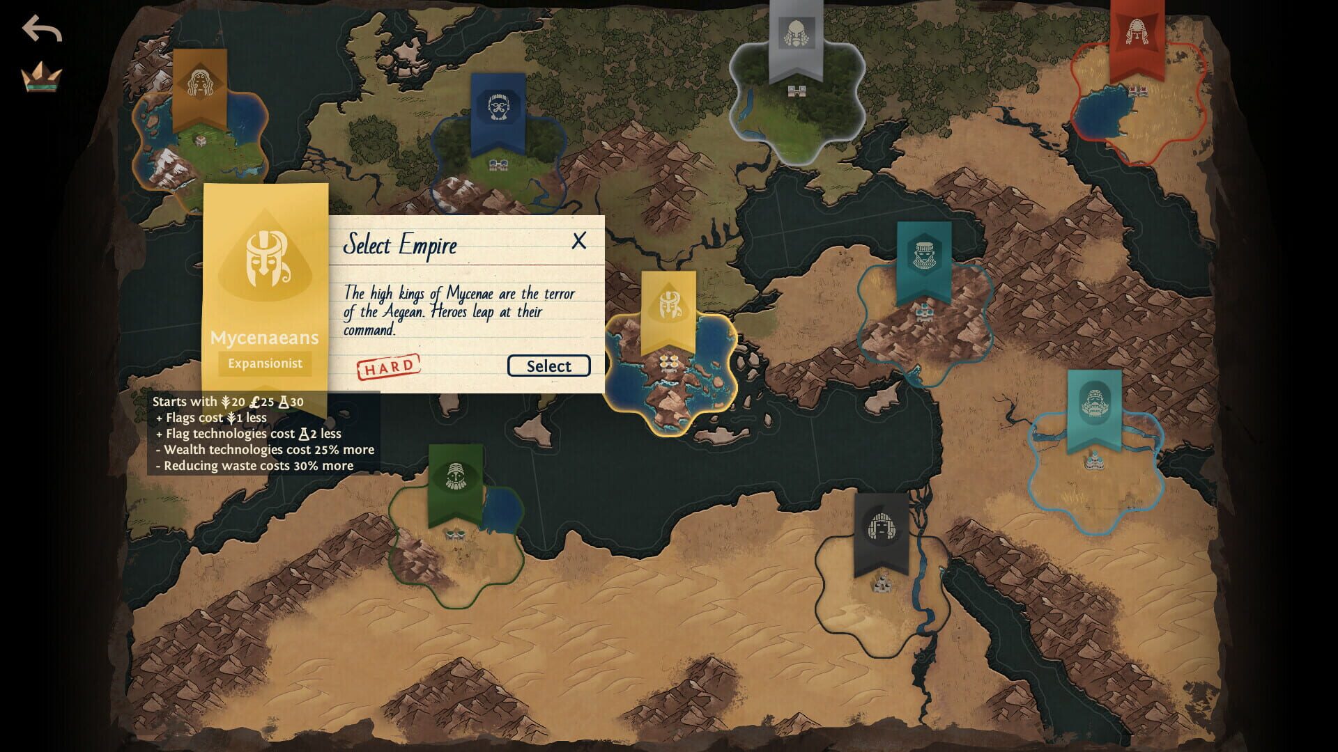 Screenshot for Ozymandias