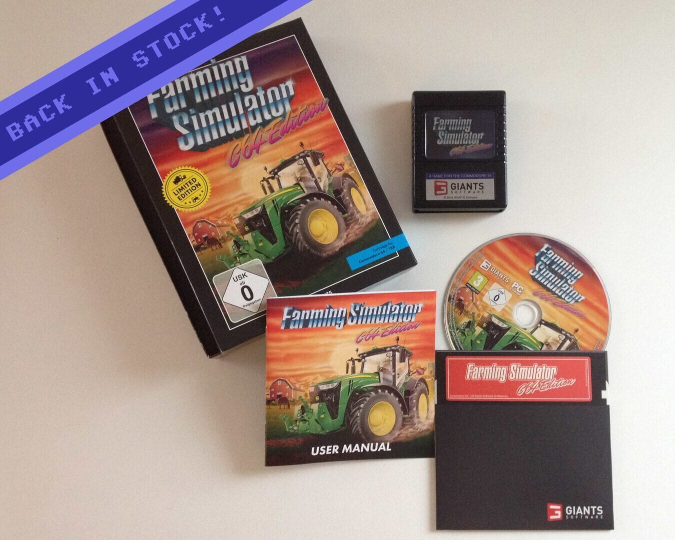 Screenshot for Farming Simulator C64 Edition