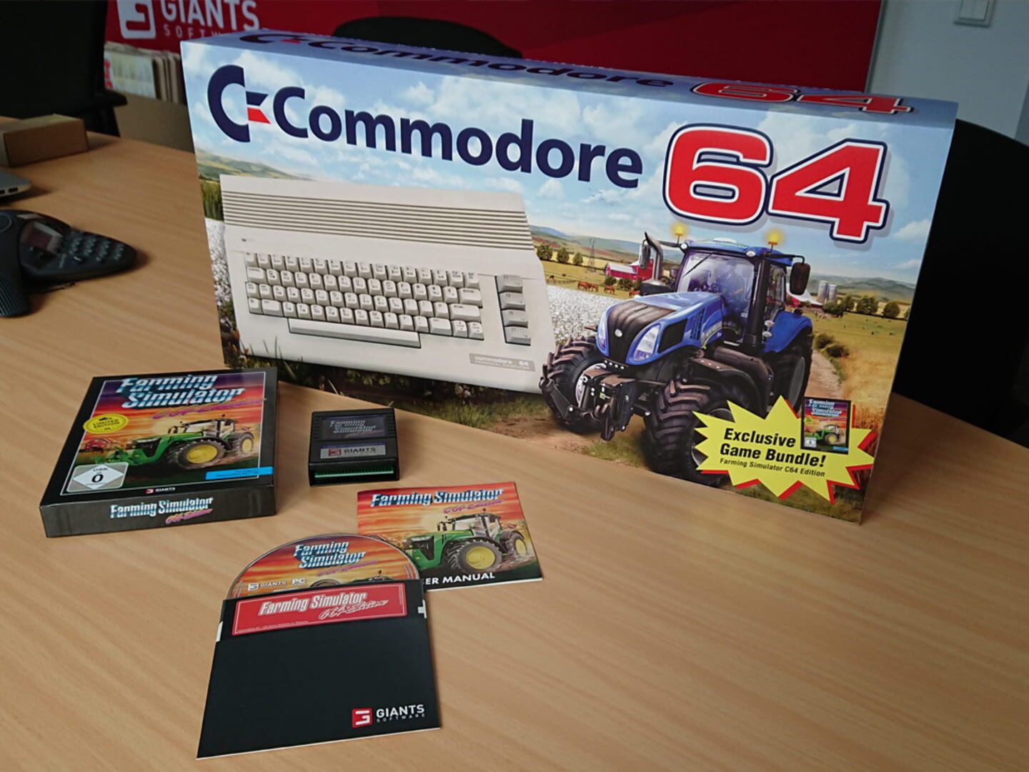 Screenshot for Farming Simulator C64 Edition