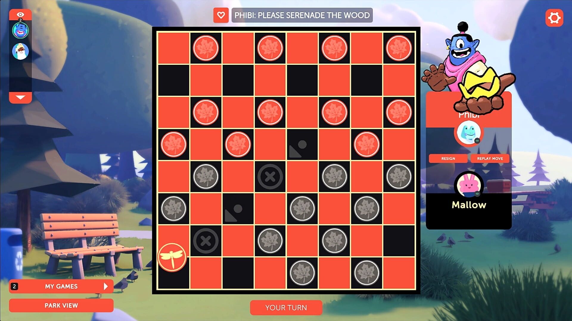 Screenshot for Checkers in the Park