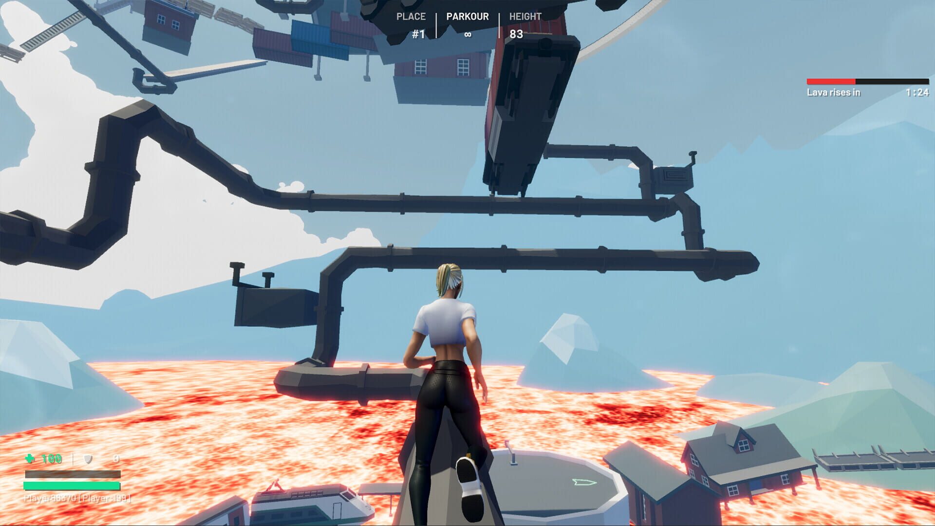 Screenshot for Up or Lava!