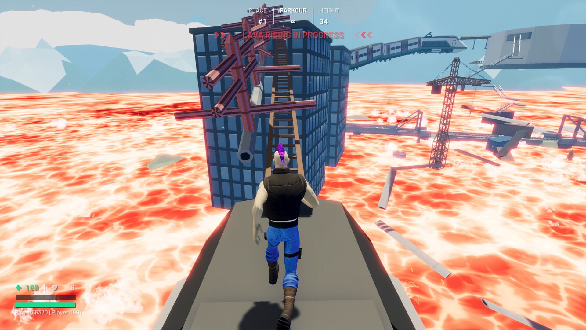Screenshot for Up or Lava!