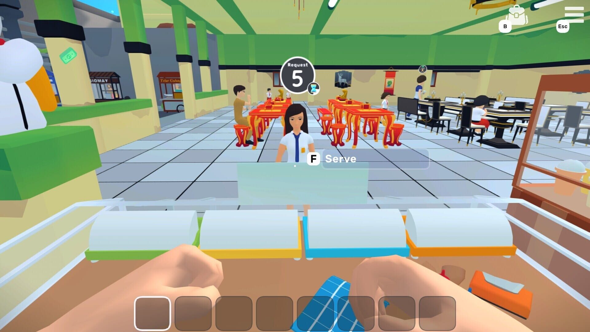Screenshot for School Cafeteria Simulator