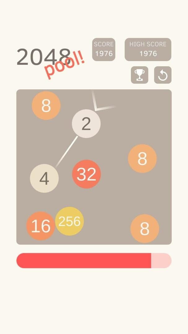 Screenshot for 2048 Pool