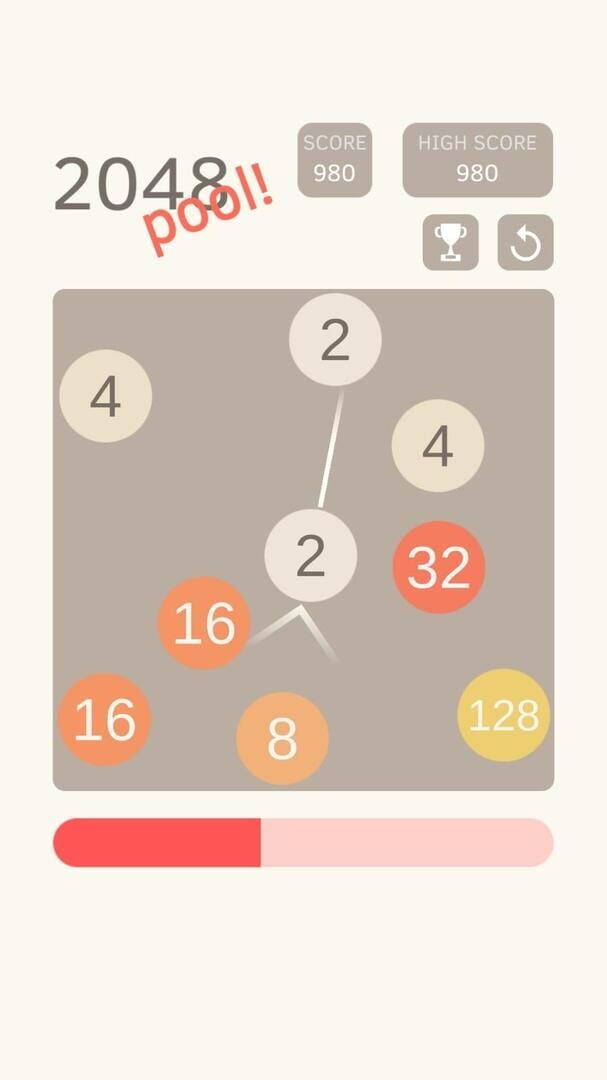 Screenshot for 2048 Pool