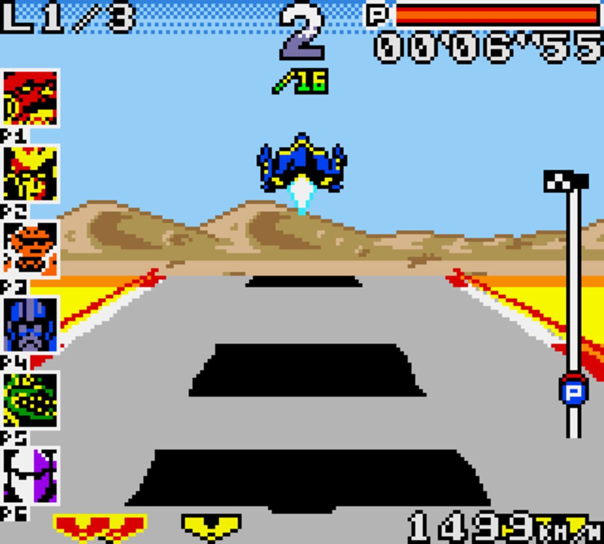 Screenshot for F-Zero Pocket