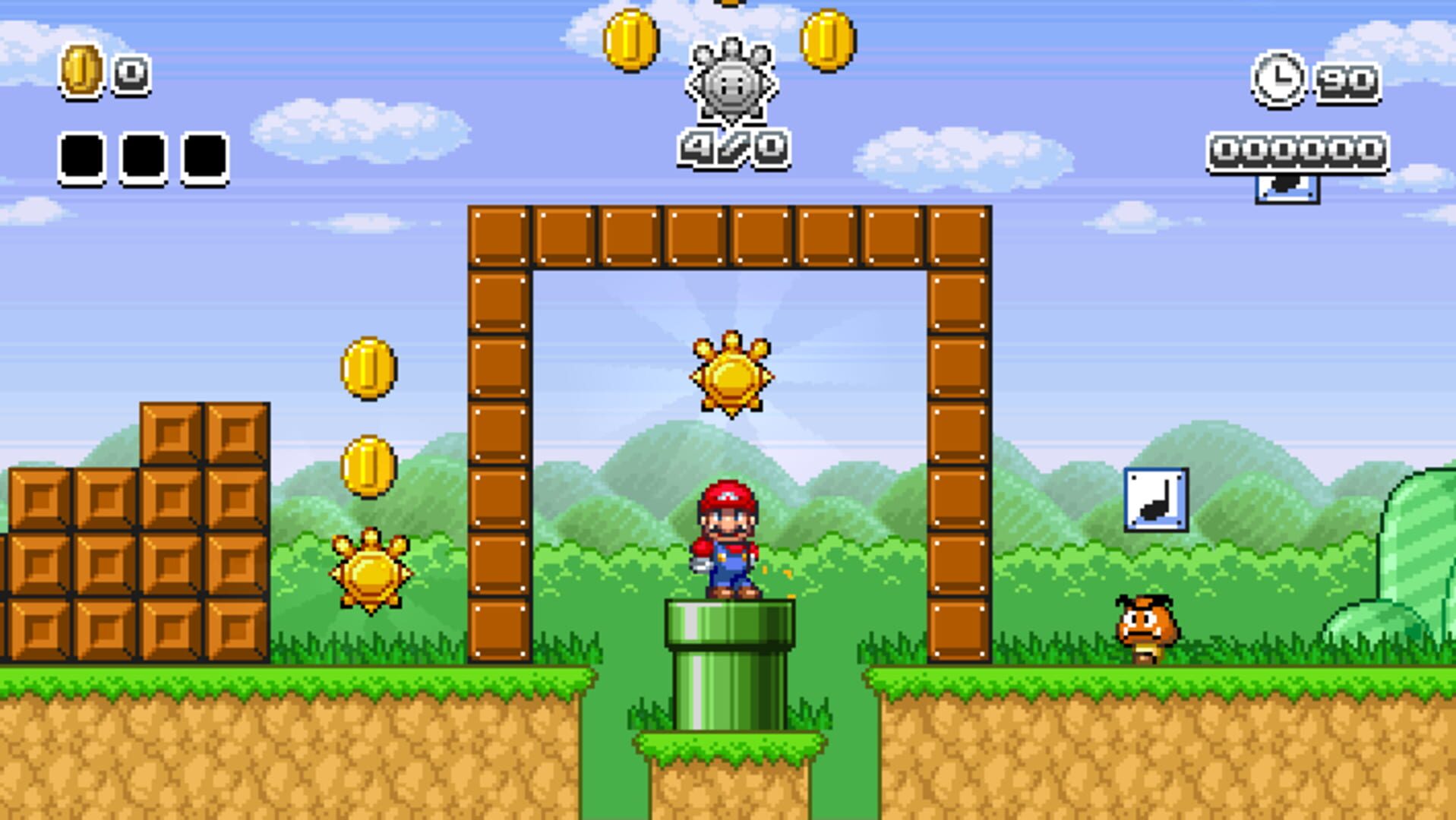 Screenshot for Super Mario Bros. Star Scramble DX