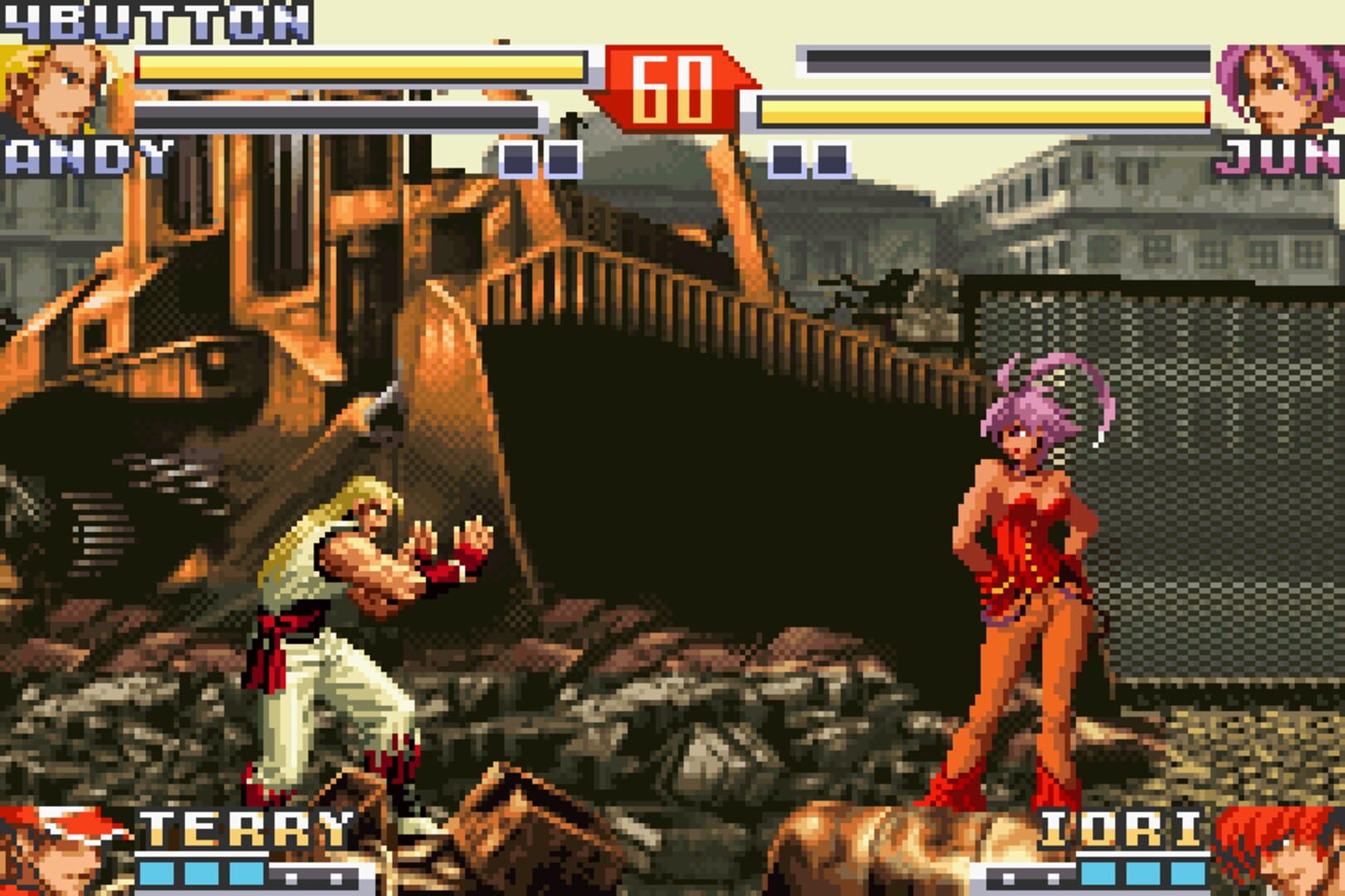 Screenshot for The King of Fighters EX2: Howling Blood