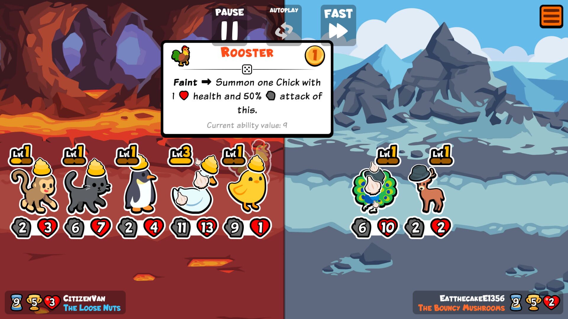 Screenshot for Super Auto Pets