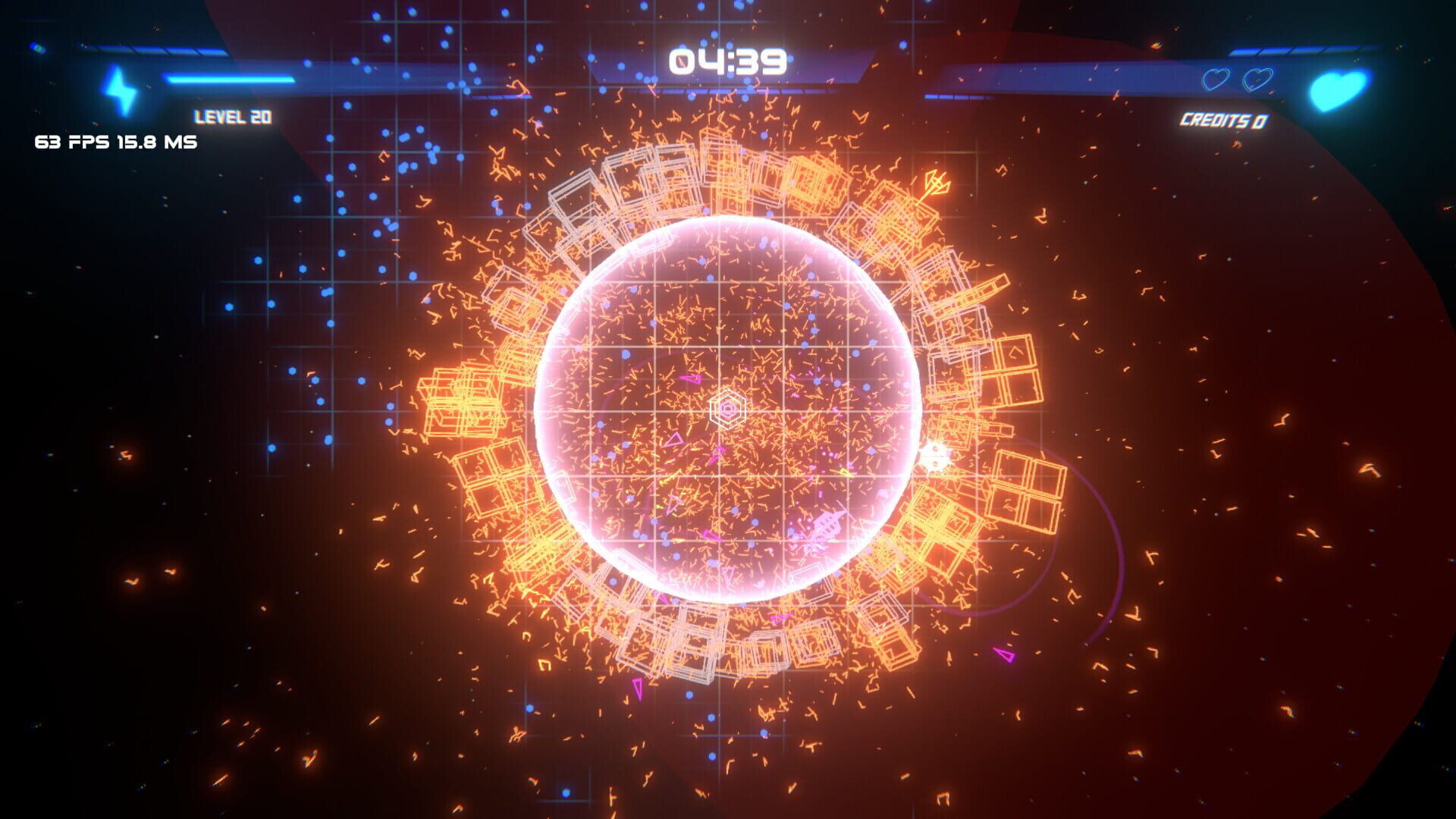 Screenshot for Geometry Survivor