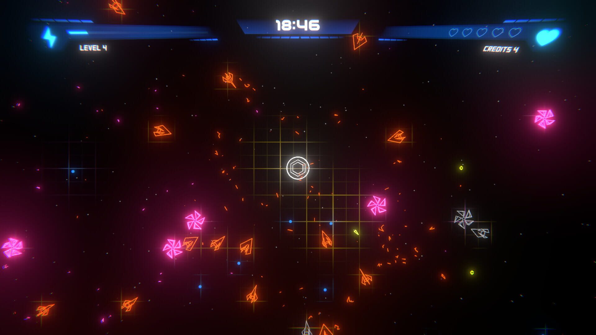 Screenshot for Geometry Survivor